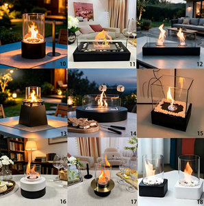 Chimenea de Bioetanol de Sobremesa, Precio de Fábrica OEM, Chimenea Portátil de <span class=keywords><strong>Etanol</strong></span> sin Humo para Fiestas, Decoración del Hogar y Patio - Product Image 5