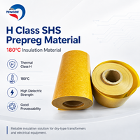 Papier isolant composite imprégné de fibres de verre/polyester SHS pour transformateurs secs de classe H