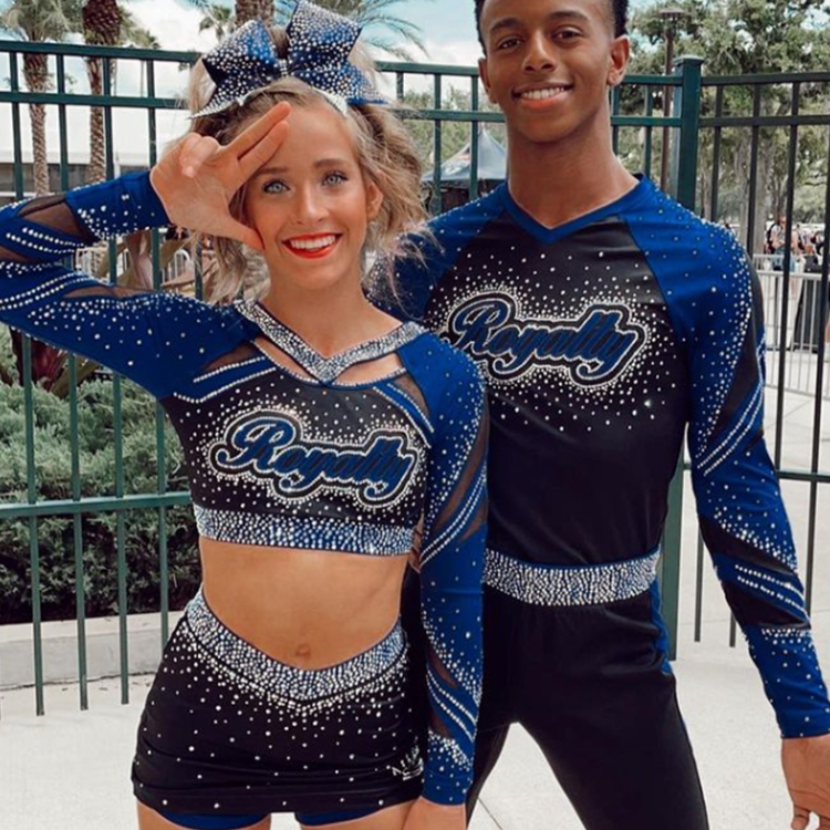 その他 kongming, yuletide cheer merchandise set 2024 Fierce Board Long Sleeve Cheer Uniforms for Kids