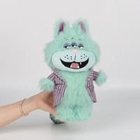 Nouveau produit transfrontalier : Peluche Hexed Cat Beef Roger Crummchuk en polyester, pour enfants de 5 à 7 ans, unisexe