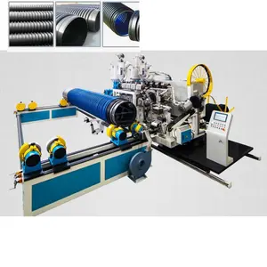 energy saving underground pipe HDPE winding pipes Crate tube production line