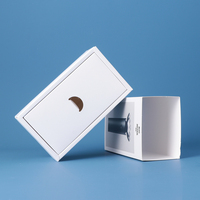 Boîte à tiroirs BRAVO faite à la main haut de gamme personnalisable 110,2g 10,5x7x18,4cm avec doublure en éponge et pelliculage brillant certifiée ISO9001 pour le thé