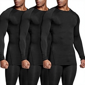 For Custom Logo <b>Men's</b> <b>Compression</b> MMA Rash Guard Kimono Quick Dry UPF50+ Eco-Friendly Anti-Bacterial Breathable 160g - Product Image 3