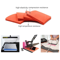 Tapis en mousse de silicone pour presse à chaud, feuille isolante ignifuge en éponge de silicone pour automobile électrique