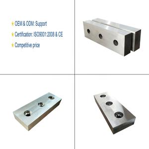 कस्टम धातु स्क्रैप कतरनी ब्लेड और कतरनी चाकू के लिए हाइड्रोलिक गैन्ट्री रीसाइक्लिंग उद्योग के लिए कैंची - Product Image 2