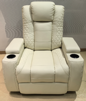 VANBOW, Modernes Ergonomisches Ecksofa Heimkino-Sitzgruppe Elektrische Relaxliege für Wohnzimmer mit USB-Anschlüssen