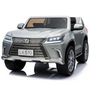 Lexus LX570 SUV arabalar 4x4 12V çocuklar Newcars radyo kontrol oyuncaklar çocuk oyuncakları Online çocuklar için elektrikli araba binmek araba - Product Image 4