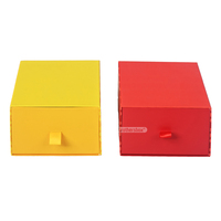 Fabricación de Cajas de Cartón con Logotipo Personalizado, Nuevo Diseño, Impresión Artesanal, Caja Deslizante con Cinta
