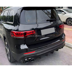 Diffusore labbro paraurti posteriore con punte di scarico per Mercedes Benz <span class=keywords><strong>GLB</strong></span> X247 GLB180 200 GLB45 AMG 2019 + paraurti per auto - Product Image 4