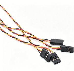 Connecteur noir torsadé personnalisé, faisceau de câbles répartiteur multi-branques tressé rouge-jaune-noir pour équipement de réfrigération - Product Image 2