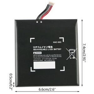 Penggantian dan perbaikan baterai HAC-003 untuk 3.7V 4310mAh baterai isi ulang <span class=keywords><strong>lithium</strong></span>-<span class=keywords><strong>ion</strong></span> pada konsol saklar Nitende Nfy - Product Image 1