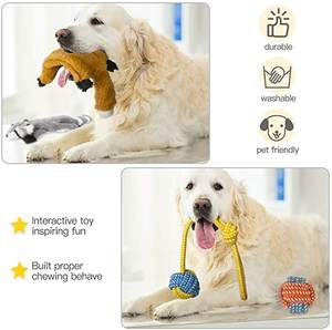 Più nuovo Pet Products 2021 Innovativo 2020 Heavy Duty Dog Chew Corda Honden Speelgoed 9 Dllig Commercio All'ingrosso di <span class=keywords><strong>Pollo</strong></span> di <span class=keywords><strong>Gomma</strong></span> - Product Image 4