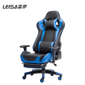 Quality PU Leather <strong>Gaming</strong> Swivel Adjustable Ergonomic PC Computer Game <strong>Chair</strong> <strong>With</strong> <strong>Foot</strong> <strong>Rest</strong> E- Sports <strong>Chair</strong> - Product Image 4