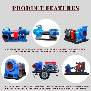 Bomba de Riego Diésel de 8 HP y 6 Pulgadas, Bomba de Agua de Flujo Mixto con Polea - Product Image 6