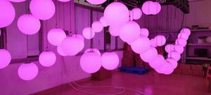 Boule lumineuse cinétique à LED avec matrice couleur et contrôle DMX pour scène, boîte de nuit, hôtel, restaurant - Product Image 6