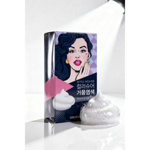 Tinte de Cabello en Espuma Colorsure Negro, Fórmula K Beauty, Producto para el Cuidado del Cabello - Product Image 1