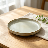 Bol à fruits en céramique réactive, plats de service, bol à soupe, bol personnalisé, vaisselle, bol à légumes empilable, saladier