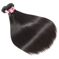 En gros Double Dessiné Vierge Vierge Brésilienne Cheveux Vendeur Vison Brésilien Cheveux Humains Armure Bundle, Cuticule Alignée Cheveux Extension