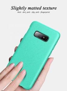 Étui de téléphone écologique en paille de blé recyclée pour <span class=keywords><strong>Samsung</strong></span> Galaxy S24 Ultra S25 Ultra S23 Ultra A05 A16 A56 – Coque souple pour mobile - Product Image 3