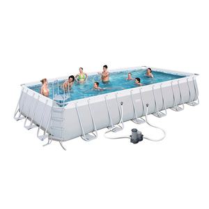 <span class=keywords><strong>Bestway</strong></span> — grande <span class=keywords><strong>piscine</strong></span> <span class=keywords><strong>rectangulaire</strong></span> en PVC 56474, 24 pieds, 7m, avec couverture de <span class=keywords><strong>piscine</strong></span>, échelle de sécurité et pompe à filtre - Product Image 5
