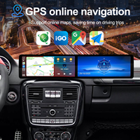 Navihua - Pantalla Doble para Automóvil, Actualización para Benz Clase G 2013-2018, Sistema Multimedia Android, Reproductor de Radio para Automóvil, Reproductor Estéreo, Navegación GPS, DSP
