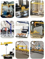 Lève-charge mobile robuste pour la manipulation du métal et du marbre, certifié CE, hauteur de levage 3m, capacité 1 tonne, pour usine, atelier, CNC
