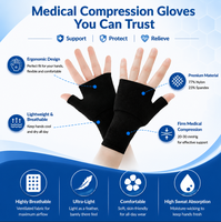 Attelle de poignet de compression pour le soutien du poignet, soulagement de la douleur du canal carpien, gants de fitness et de sport