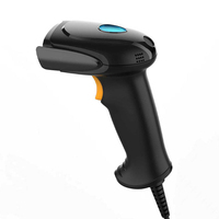 Lecteur de codes-barres portable 1D 2D QR, scanner de codes-barres filaire pour les reçus, les caisses enregistreuses et les inventaires