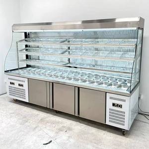 Réfrigérateur de présentation pour fondue malatang, armoire fraîche pour restaurant, présentoir pour fondue malatang, réfrigérateur malatang - Product Image 3