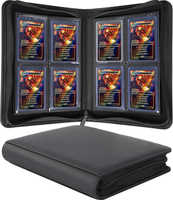 Cubierta personalizada Carpeta Toloader de 4 bolsillos Álbum de tarjetas de béisbol coleccionistas 3x4 Cargador superior Carpeta con cremallera