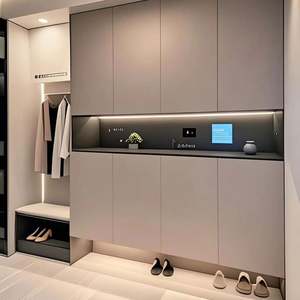 High Quality Modern <b>Shoe</b> <b>Rack</b> Cabinet Multi Tier <b>Shoe</b> Cabinet Wooden <b>Shoe</b> <b>Rack</b> with <b>Storage</b> Drawers - Product Image 1