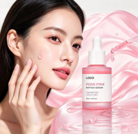 Sérum Peptidique Rose Bio PDRN 5 Types, Hydratant, Anti-Âge, Végétalien, 30ml – Vente en Gros Marque Blanche Soins de la Peau Chinois
