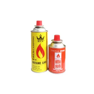 Tin Can Butane Gas Valve For Camping Gas Butane Gas Can Aerosol Tin Can