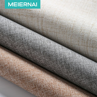 MEIERNAI Store électronique intelligent sans fil stores enrouleurs fenêtres moteur tubulaire store enrouleur occultant polyester WiFi salon