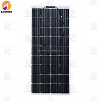 Modules photovoltaïques monocristallins en silicium 300W 500W, panneaux solaires flexibles 400W, système de panneaux solaires domestiques avec une efficacité de 25,8%