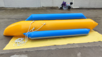 Bateau banane gonflable, équipement de remorquage pour jet ski, équipement de surf, jouets aquatiques, poisson volant, bateau rapide flottant de grande taille pour l'extérieur