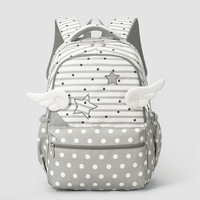 Sac à dos mignon et léger de style coréen pour étudiantes, grande capacité, polyvalent pour le collège et le lycée, sac à dos décontracté