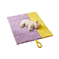 Tapis de voiture imperméable en daim pour animaux de compagnie, lit pour chien, résistant aux taches, coussin de voyage toutes saisons pour chiens et chats, utilisation en extérieur