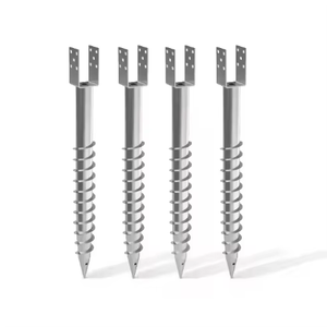 Anclaje de Tornillo <span class=keywords><strong>para</strong></span> Tierra <span class=keywords><strong>Galvanizado</strong></span> en Caliente, Gran Cantidad de Herrajes <span class=keywords><strong>para</strong></span> Sistemas de Montaje Solar - Product Image 2