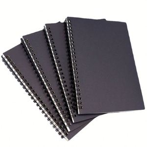 Carnet A5 personnalisé en PU avec logo, cadeau publicitaire simple, carnet de notes professionnel en cuir souple, sur mesure A6 - Product Image 2