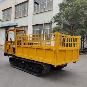 5 tấn nhỏ bánh xích vận chuyển nhỏ cao su theo dõi xe tải Dumper - Product Image 3