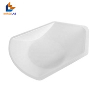 Grandes casseroles en plastique polystyrène 270ml Plats de support OEM personnalisables et bateaux de pesée