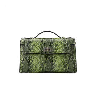 Bolso de Hombro Tipo Bandolera de Cuero Genuino de Alta Gama para Mujer, Gran Capacidad con Cierre de Cremallera para Invierno - Product Image 1