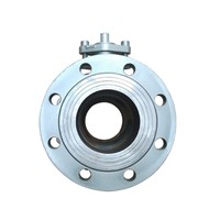Katup Bola Flens Q41F WCB Air Minyak Uap Suhu Operasi 200 PTFE Soft Seal DN50-DN150 PN16/25/40