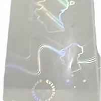 Autocollants holographiques imperméables en PET personnalisés en gros directement de l'usine et étiquettes holographiques 3D pour cadeaux et artisanat
