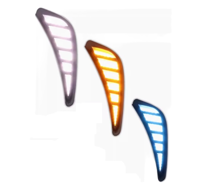 Blanc + jaune + bleu