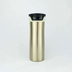 Stainless Steel Vacuum Tumbler Double Wall Insulated Travel Mug With Lid 24H Thermal Coffee <b>Cup</b> Minimalist Design - Product Image 5