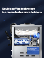 Machine à Crème Glacée Molle Prix Usine, Machine à Glace au Yogourt Glacé, Machine à Vendre des Crèmes Glacées