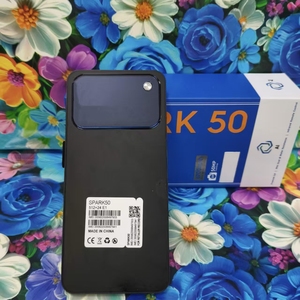 โทรศัพท์มือถือ Spark 50 รองรับ 4G/5G ระบบปฏิบัติการ Android 14/15 สมาร์ทโฟนหน้าจอ HD รองรับซิมคู่ กล้องคมชัด Octa Core ชาร์จเร็ว 65W - Product Image 1