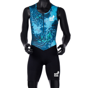 Tuta da Atletica Traspirante Personalizzata Abbigliamento da Allenamento Completo Monopezzo per Uomo - Product Image 3